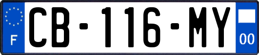 CB-116-MY