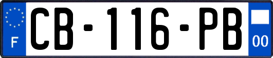 CB-116-PB