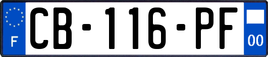 CB-116-PF