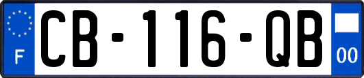 CB-116-QB