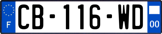CB-116-WD