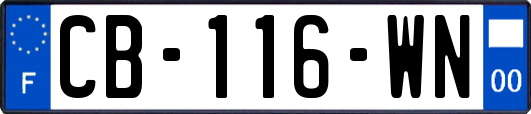 CB-116-WN