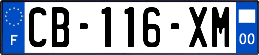 CB-116-XM