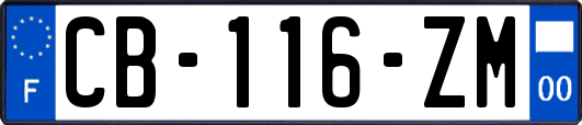 CB-116-ZM