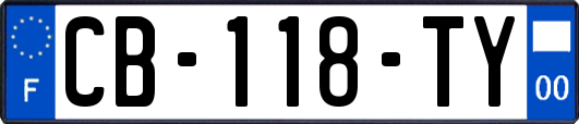 CB-118-TY