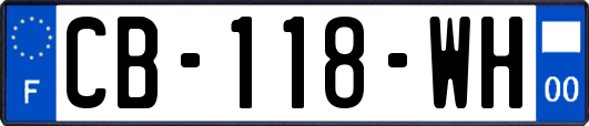 CB-118-WH