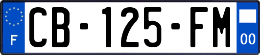 CB-125-FM