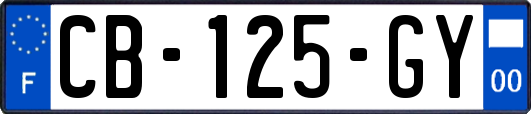 CB-125-GY