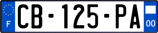 CB-125-PA