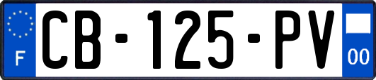CB-125-PV