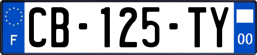 CB-125-TY