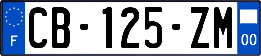 CB-125-ZM