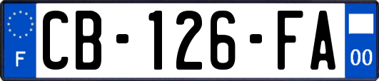 CB-126-FA