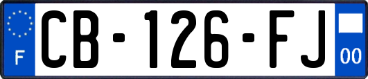 CB-126-FJ