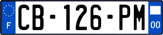 CB-126-PM