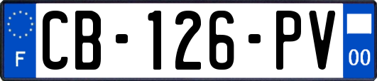 CB-126-PV