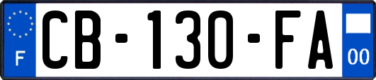 CB-130-FA