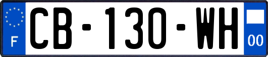 CB-130-WH