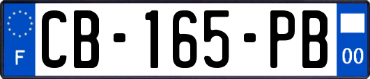 CB-165-PB