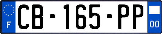 CB-165-PP