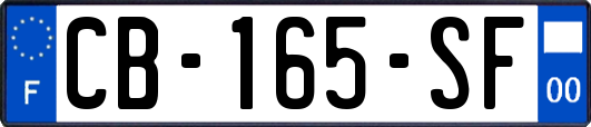 CB-165-SF