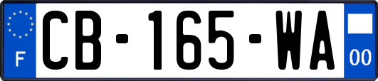 CB-165-WA