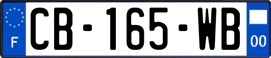 CB-165-WB
