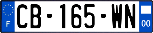 CB-165-WN
