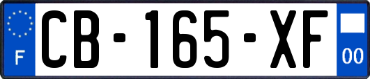 CB-165-XF