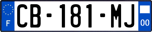 CB-181-MJ