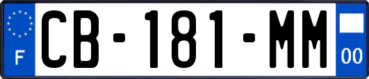 CB-181-MM