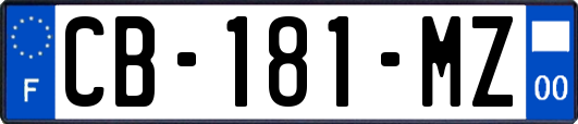 CB-181-MZ