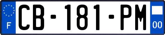 CB-181-PM