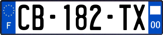 CB-182-TX