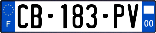 CB-183-PV