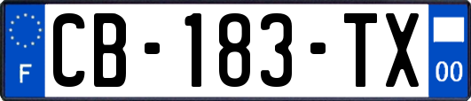 CB-183-TX