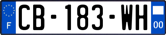 CB-183-WH