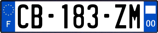 CB-183-ZM