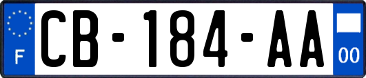 CB-184-AA