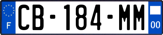 CB-184-MM