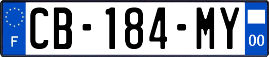 CB-184-MY