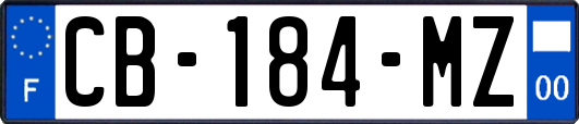 CB-184-MZ