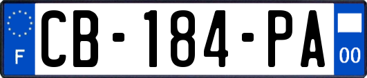 CB-184-PA