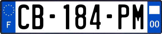 CB-184-PM