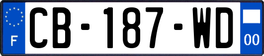 CB-187-WD