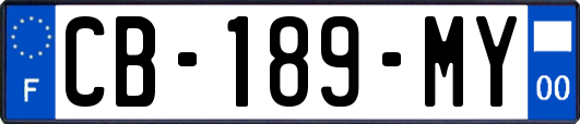 CB-189-MY