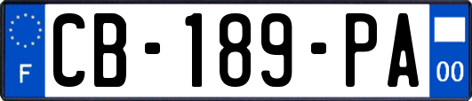 CB-189-PA