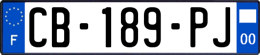 CB-189-PJ