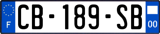 CB-189-SB