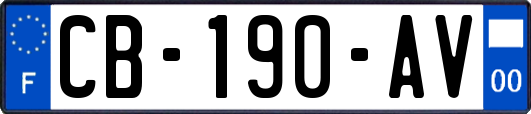 CB-190-AV